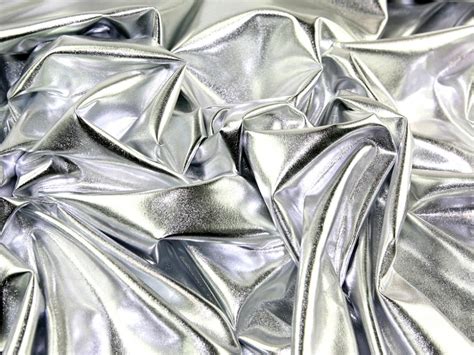 metallic mirror vinyl fabric silver shiny pvc|Metallic Silver Vinyl Fabric .